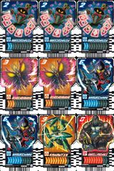 仮面ライダーゼクロス ZX対ジゴクロイド カード アマダ トレカ 赤箔