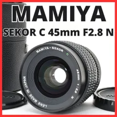 【Mamiya M645】＋【Sekor C 45mm F2.8】セット Amazon.co.jp: 良品 マミヤ MAMIYA SEKOR C 45mm F2.8 N 広角 レンズ