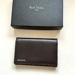 ポールスミス　Paul Smith 名刺入れ　カードケース　ダークブラウン　美品