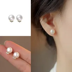 ピアス 18金 コーディング 小ぶり パール CZ ダイヤモンド 韓国ファッション アレルギー対応 ポイント消化 誕生日 母の日 プレゼント