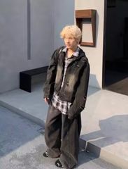aoc fur bomber ma-1 n2b opium - メルカリ