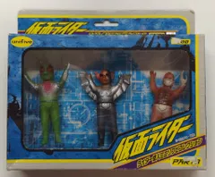 ユニファイブ ライダー怪人ミニソフビコレクション PART 3 3体セット