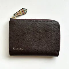 ポールスミス　Paul Smith 小銭入れ　コインケース　キーケース　ダークブラウン　美品