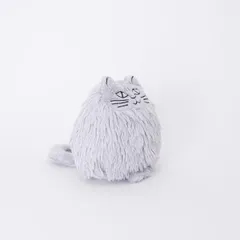 ☆彡再入荷☆彡【リサ・ラーソン / Lisa Larson】ぬいぐるみ　ぐれーのペッパー｜グレー｜猫ねこネコcat