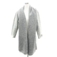アーバンリサーチ ドアーズ URBAN RESEARCH DOORS コート コーディガン ミドル丈 前開き one グレー /YM5