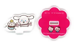 【中古】アクリルスタンド・アクリルパネル シナモロール(フォーク持ち) 「ちいかわ なんか小さくてかわいいやつ×サンリオキャラクターズ アクリルスタンドinカプセル」 ちいかわワクワクゆうえんちグッズ