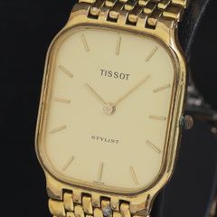 TISSOT ティソ QZ F263 デイト文字盤:ホワイトSWISS MADE - メルカリ