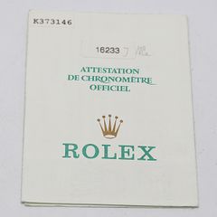 1981年購入 入手不可能！ROLEX レディース6917 保証書 タグ 一式