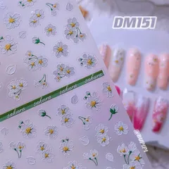 人気 3D ネイルシール さくら 花 和風 桜 花びら フラワー ネイルアート デコ用品 貼る 手作り素材 DM151