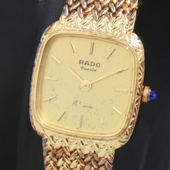 RADO ラドー Elegance エレガンス クォーツ 腕時計 ゴールド - メルカリ
