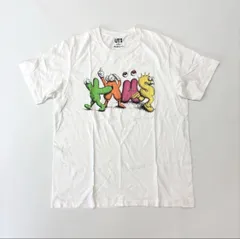UNIQLO ユニクロ x KAWS カウズ UT LOGO TEE ロゴ Tシャツ サイズ XL 708-0001