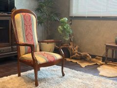 オーク材 アンティーク ビンテージ レザーチェア ダイニングセット RH