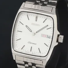 QZ セイコー クロノス 5H23-5110 白文字盤 デイデイト レディース腕時計 2000000 NSK KRK