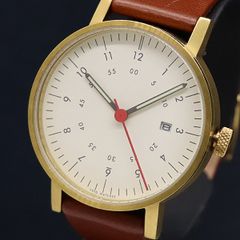 ジャンク品】BRAUN ブラウン ラウンド型 廃盤品 ドイツ製 腕時計