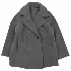 ビッキー VICKY ミクロボアムートンピーコート ジャケット ブルゾン アウター 2 チャコールグレー 2305-48709/9 レディースのサムネイル
