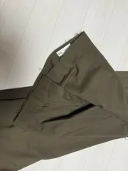 ザラ カーキ ワイド スラックス