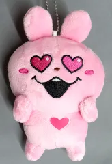 【中古】キーホルダー ラブラビット 80%(虜になっている様子) カバンに付けられるぱわあぷぷぬいぐるみ ～ラブラビットの推し活度～ 「にしむらゆうじ作品」