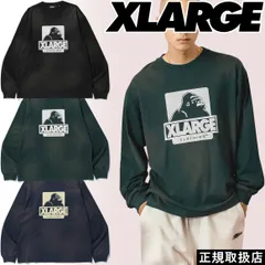 XLARGE エクストララージ DISCHARGE PRINTED OG L/S TEE 101254011007 公式 正規品 新品 送料無料