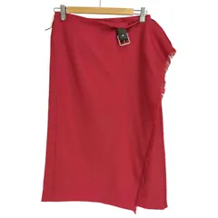 オニールオブダブリン ONEIL OF DUBLIN ウール ベルト付き フリンジ 巻きスカート レディース  US 8