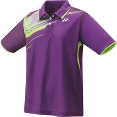 WJ83 テニスウェア レディース ポロシャツ レディース テニスTシャツ レディース ウィメンズ ゲームシャツ パープル (YNX) (Q41CD) 4550086940340