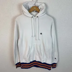 Champion チャンピオン REVERSE WEAVE スウェットパーカー ホワイト Mサイズ メンズ 古着 ストリート