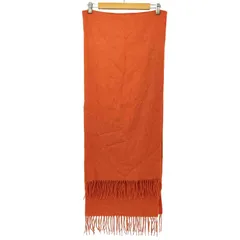 フルラ FURLA フリンジ付き カシミヤ マフラー レディース 表記無 