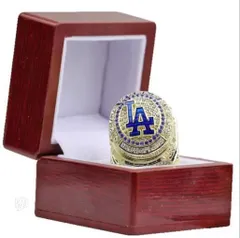 【限定大人気】ケース付き 大谷翔平 指輪 ドジャース 2024ワールドチャンピオンリング