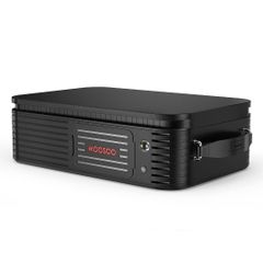 ポータブル電源 赤 USBポート2つ - メルカリ