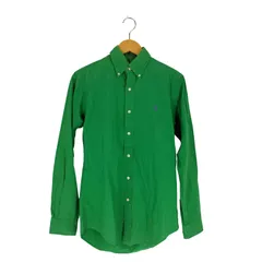 ラルフローレン RALPH LAUREN 90s CUSTOM FIT ポニー刺繍 コーデュロイ ボタンダウンシャツ メンズ import：XS 