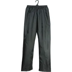 パンツ1着 ブラック M、L、LL、3L、4L、5L  パンツ ズボン アウトドア 防風 撥水 WT8500