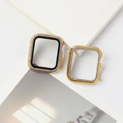 新品 【2枚入り】Apple Watchケース 40mm アップルウォッチ カバー キラキラ アップルウォッチ フレームカバー 超簿軽量 装着簡単 PC材質 Apple Watch series6/SE/5/4 保護バンパー