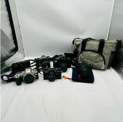 【‼️✨大幅値下げ✨‼️】Canon フィルム＆一眼レフカメラ ジャンクまとめセット📷バッグ付き