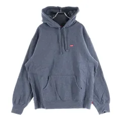 SUPREME (シュプリーム) 21AW Small Box Hooded Sweatshirt スモールボックスロゴ プルオーバースウェットパーカー フーディー グレー