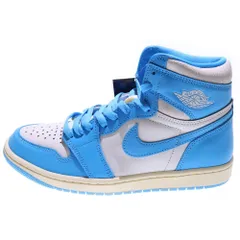 NIKE (ナイキ) AIR JORDAN 1 RETRO HIGH OG UNC REIMAGINED エアジョーダン1 レトロ UNC リイマジンド ハイカットスニーカー ブルー/ホワイト US8.5/26.5cm DZ5485-402