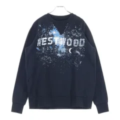 ヴィヴィアンウエストウッド ミルキーウェイ プリントワンピース ロゴ 刺繍 S ヴィヴィアンウエストウッド ミルキーウェイ プリントワンピース ロゴ