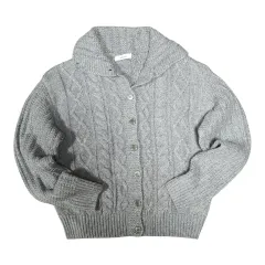 (すぐ発送) ケーブル編み ハイネック ケーブル ニット