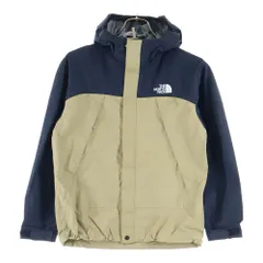 THE NORTH FACE (ザノースフェイス) DOTSHOT JACKET ドットショット ナイロン フーデッドジャケット キッズ ブラウン/ブラック NPJ61914