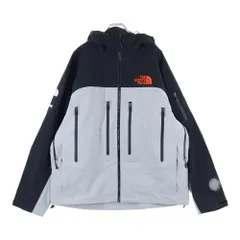 SUPREME (シュプリーム) 22AW×THE NORTH FACE Taped Seam Shell Jacke テープド シーム シェル ジャケット ナイロンマウンテンパーカー グレー/ブラック NP52207I