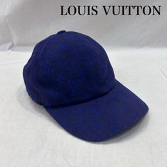 LOUIS VUITTON モノグラムタペストリー キャップ キャスケット 60