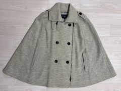 BURBERRY BLUE LABEL ポンチョ ケープコート - メルカリ