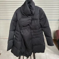 新品未使用 スウィートマミー TJ-1075 Sサイズ BLACK ブラック 黒 100%ポリエステル 中綿90%ダウン、10%フェザー 裏地100%ポリエステル