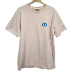 DIOR/ChristianDior(ディオール/クリスチャンディオール) 半袖Tシャツ サイズS メンズ美品  943J605F0554 ライトピンク 刺繍