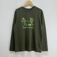 THE NORTH FACE ノースフェイス NT82189 L/S EXPLORE SOURCE TEE 長袖Tシャツ ロンT カットソー プリント L 10129719