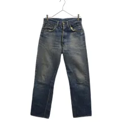 Levi's (リーバイス) 50s VINTAGE 503XX 革パッチ BIG E デニムパンツ 両面タブ ビッグ E インディゴ