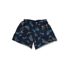 美品　PATAGONIA　パタゴニア　バギーズ　ショーツ　ナイロン　ショートパンツ　ネイビー　総柄　サイズXS　STY57059SP22