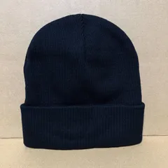 新品未使用 OTTO CAP オットー ニットキャップ ダブル ブラック 黒色 BLACK 帽子 無地 コットン60%/アクリル40% ニット帽子 ニット ビーニー ミリタリー