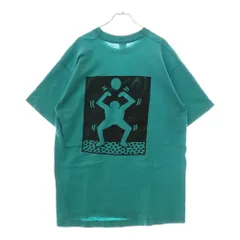 vintage キースヘリング　希少　tシャツ　レア　90s 49 キースヘリング Keith Haring 90年代ヴィンテージ Tシャツ - メルカリ