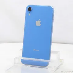 〔中古品〕 iPhoneXR 64GB ブルー MT0E2J／A SIMフリー【198】