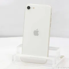 〔中古品〕 iPhone SE 第3世代 128GB スターライト NMYG3J／A SIMフリー【258】