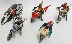 【中古】トレーディングフィギュア 全5種セット 「特撮メカコレクション ライダーマシンクロニクル」